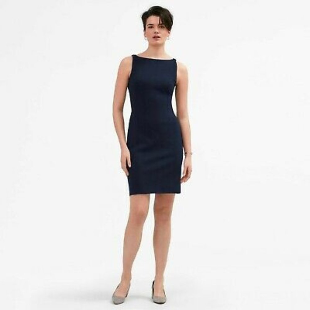 M.M. Lafleur Lydia Dress 0 Petite in Galaxy Blue